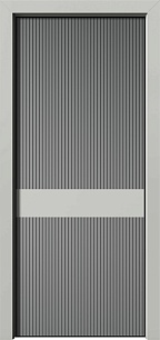 Ламинированная белая стальная дверь Trend 199642 в многоквартирный дом в Орле