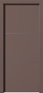 Взломостойкие ламинированная металлическая дверь Trend 197807 с пленкой ПВХ в Орле