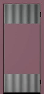 Ламинированная входная дверь Trend 199737 в квартиру (синяя) в Орле