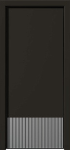 Серая недорогая одностворчатая стальная дверь Next 199639 в Орле