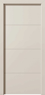 Недорогая одностворчатая дверь Trend 197147 с молдингом в Орле