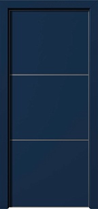 Эмалированная серая входная дверь Trend 197707 МДФ в Орле