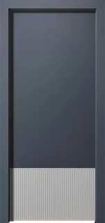 Экошпон с фрезеровкой Zero 39 песочный блеск металлик 1057-9